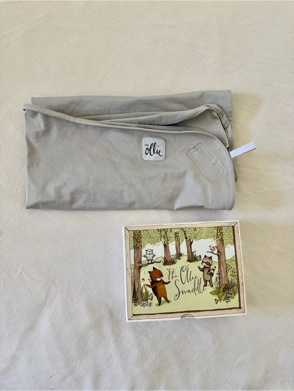 | Ollie | The Ollie Swaddle | Stone |
